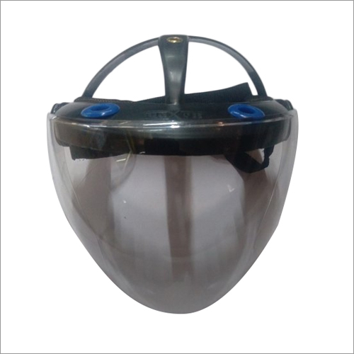 Safety Polycarbonate A Type Face Shields - 2 Mm Thick Transparent Visor, Unbreakable Protection Against Sharp Metal And Chemical Splashes