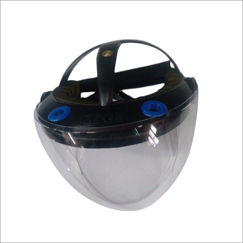 Safety Polycarbonate A Type Face Shields - 2 Mm Thick Transparent Visor, Unbreakable Protection Against Sharp Metal And Chemical Splashes