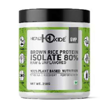 80 प्रतिशत रॉ आइसोलेट ब्राउन राइस प्रोटीन डोज़ फॉर्म: पाउडर