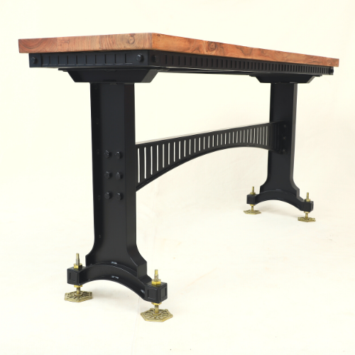 Handmade Industrial Styled Console Table