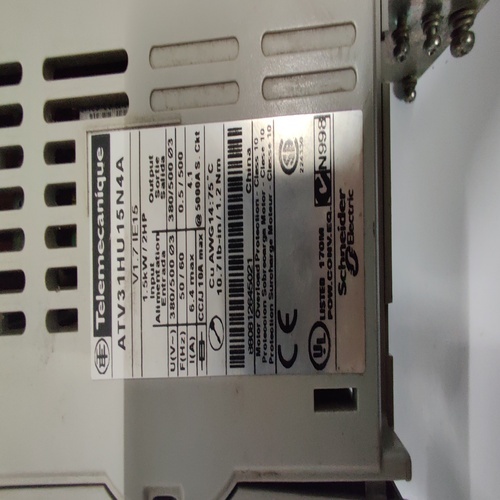 Tetemecanique Atv31hu15n4a Variable Drive