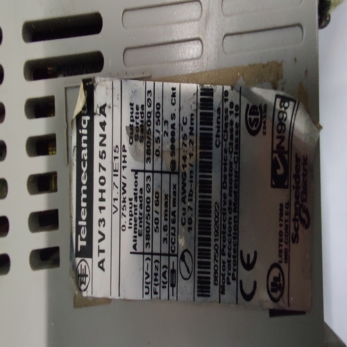 Tetemecaniq Atv31ho75n4a Variable Drive