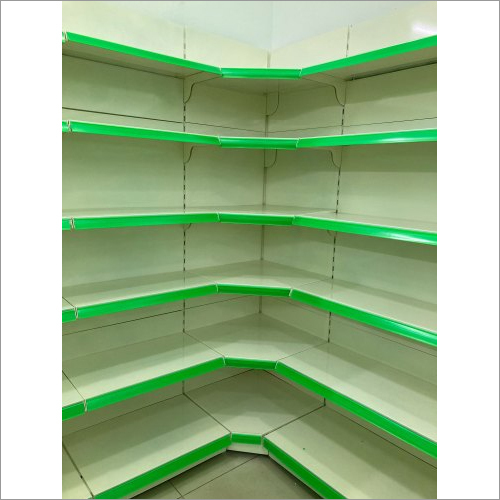Gondola Unit - Steel Supermarket Rack | Vertical Display Fixture With Notches, Pegboards, And Slatwall