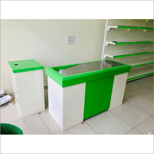 Steel Retail Store Cash Counter