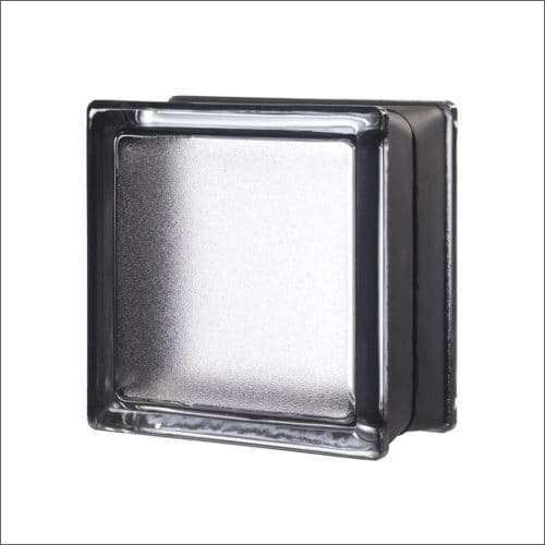Solid Mini Licorice Design Glass Block