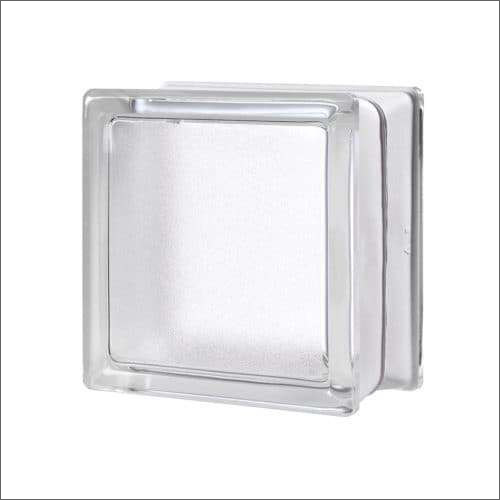 Solid Mini Arctic Design Glass Block