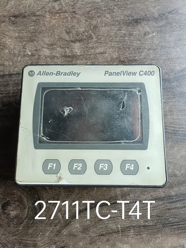 Allen Breadley 2711TC T4T - Black Gray PLC Usage | Commercial and Industrial Application