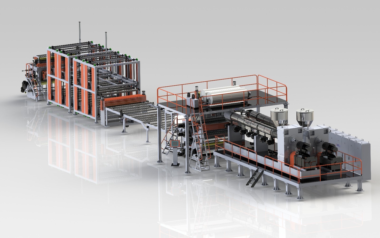Hdpe Geomembrane Machine - Automatic Grade: Automatic