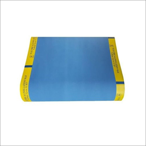 Electrical Insulation Mats - Rubber Material, Blue and Black Options | High Durability and Safety Performance