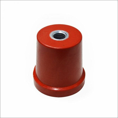 DMC Electrical Insulators - DMC Material, 25 x 25 x 6 mm Size, Flame Retardant, Red Color | Application: Electrical Installation