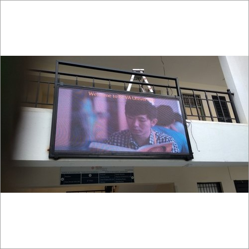 Rectangular Led Video Screen - Ip55 Rated, 10mm Pixel Pitch, 800 Cd/m2 Brightness | Ideal For Shopping Malls, Offices, Public Spaces, Gprs Connectivity, High Refresh Rate