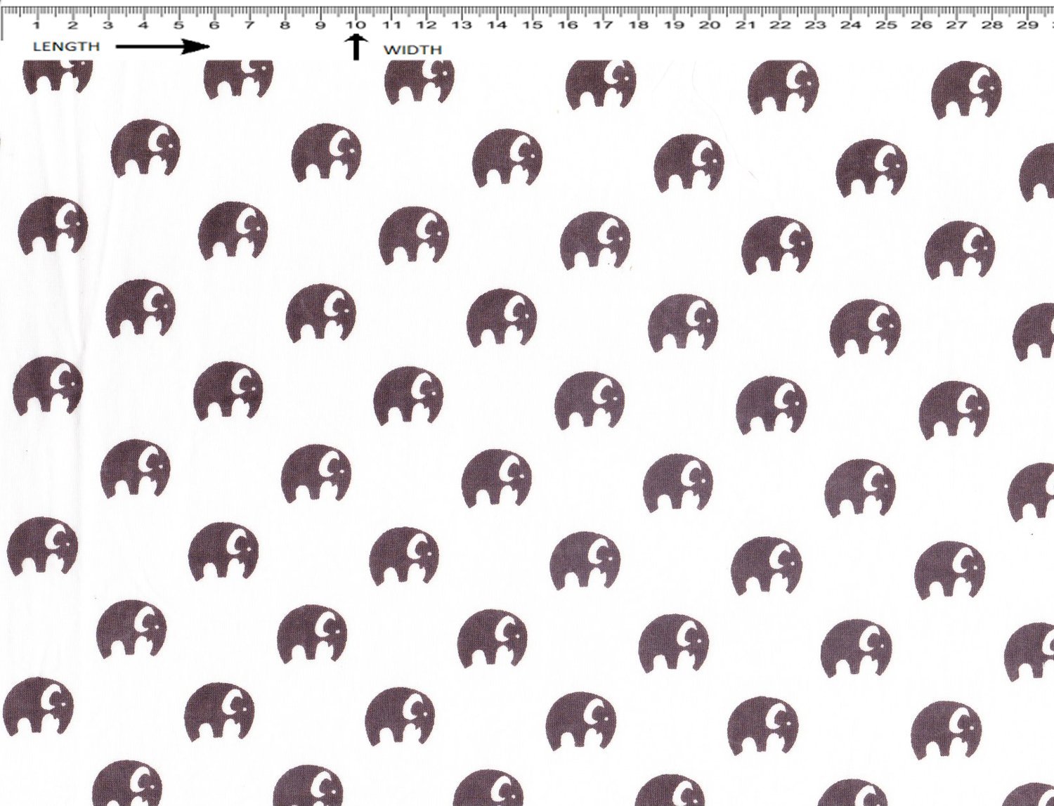 Poplin Natural Printed Organic Cotton Fabric - 150g Weight, 42" & 52" Width | Washable, Yarn Count 20/30/40 For Year-round Garment Use