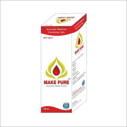 Ayurvedic Blood Purifier Syrup - Liquid Solution for Adults and Teenagers | 10-20 ml Dosage, Revitalizing Herbal Formula, Store in Cool Dry Place