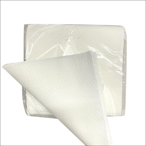 Plain Tissue Napkin - Paper Material, Available Thickness In Mm | White Color For Household, Hotel, Party Use