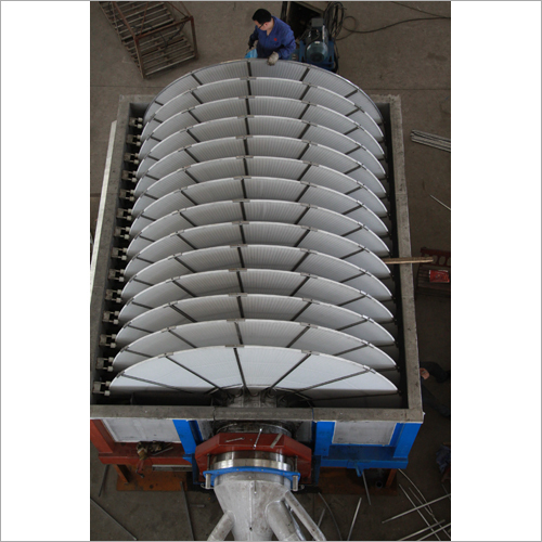 White Industrial Poly Disc Filter