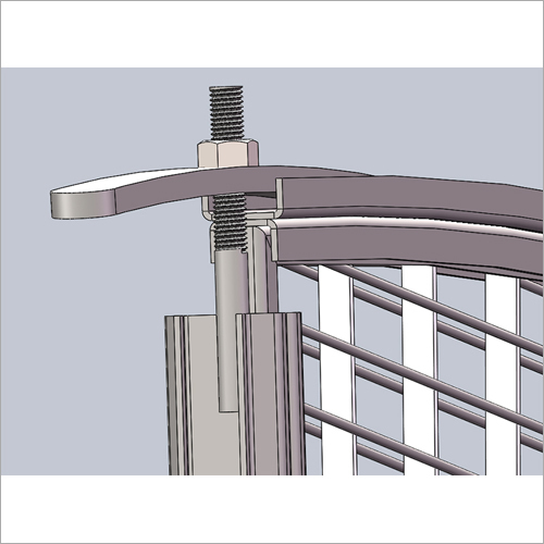 Silver Mesh Plug In Structure Sector Rotary Filter