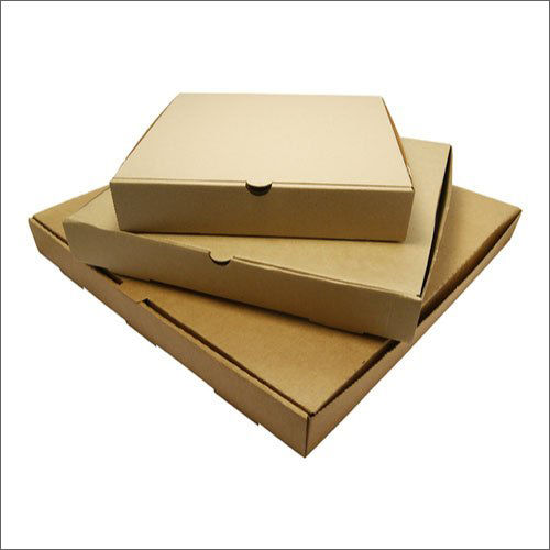 Rectangular 3 Ply Paper Pizza Packaging Box Size: Customized