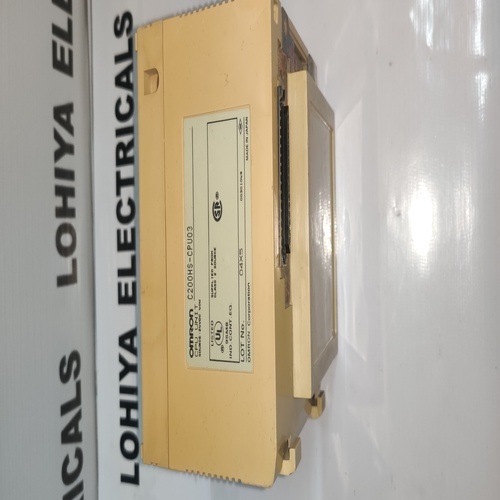 Omron C200hs-cpu03 Cpu Unit Module