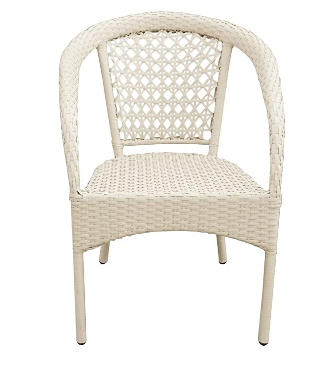 Table Chair Set(off White) - Assembly: No Assembly Required