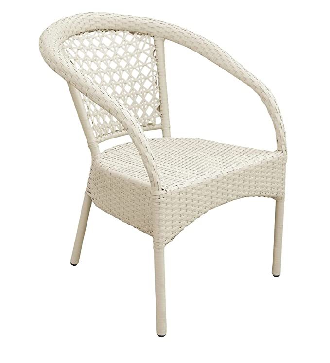 Table Chair Set(off White) - Assembly: No Assembly Required