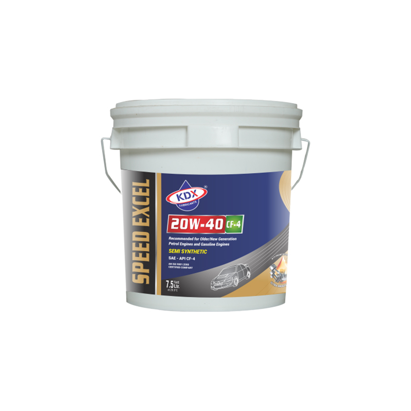 Speed Excel - 900ml Semi Synthetic 20w40 Cf-4 Bike Engine Oil | Enhanced Engine Performance, Reduced Oil Consumption, Long Battery Life