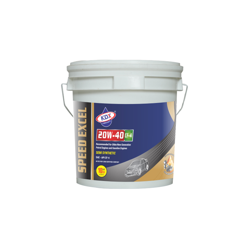 Speed Excel - 900ml Semi Synthetic 20w40 Cf-4 Bike Engine Oil | Enhanced Engine Performance, Reduced Oil Consumption, Long Battery Life