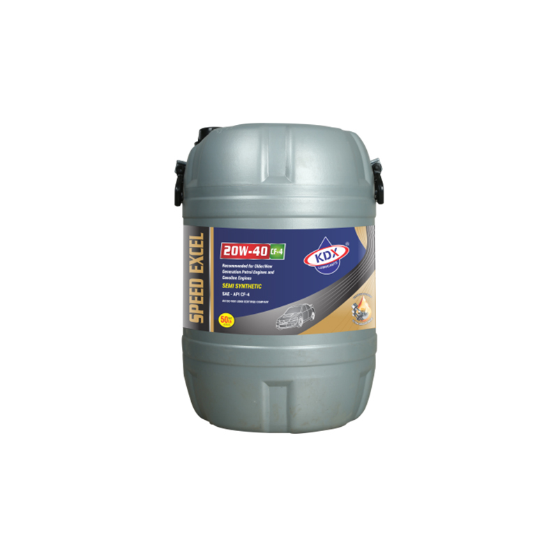 Speed Excel - 900ml Semi Synthetic 20w40 Cf-4 Bike Engine Oil | Enhanced Engine Performance, Reduced Oil Consumption, Long Battery Life