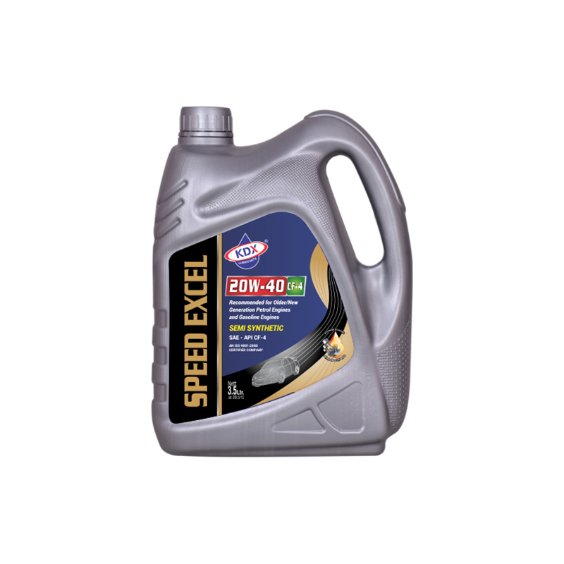 Speed Excel - 900ml Semi Synthetic 20w40 Cf-4 Bike Engine Oil | Enhanced Engine Performance, Reduced Oil Consumption, Long Battery Life