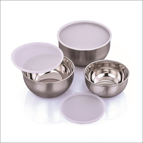Stainless Steel 3 Pcs Bowl Set