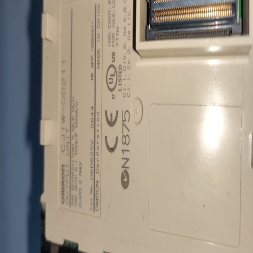 Omron Cj1w-od211 Output Unit