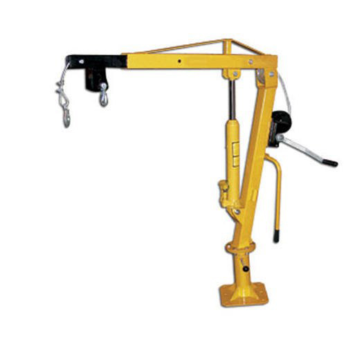 Portable Jib Crane - Color: Yellow