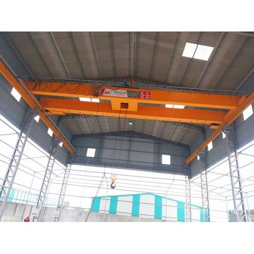 Yellow Double Girder Eot Crane By Malgudi Associates