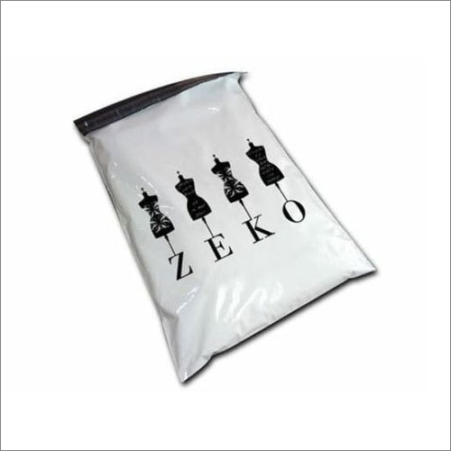 Plastic Printed Security Envelopes - 16x12 Inch, White Plastic, 55-60 Micron Thickness | Permanent Closure for Sensitive Document Protection