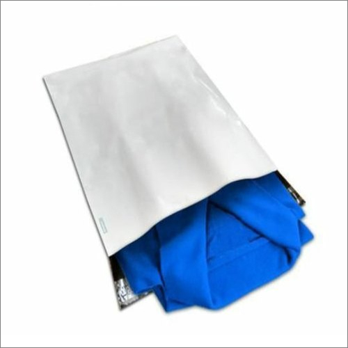 Plain Plastic Security Envelopes - Plastic, 16x12 Inch, White | Customized Design, Rectangular Shape, Durable for Document Courier