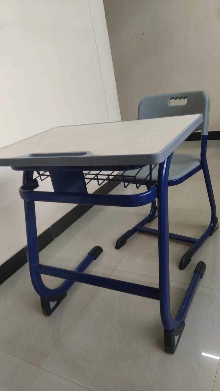 School Desk Bench No Assembly Required
