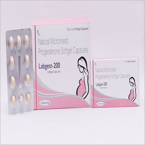 Natural Micronised Progesterone Softgel Capsules 200mg
