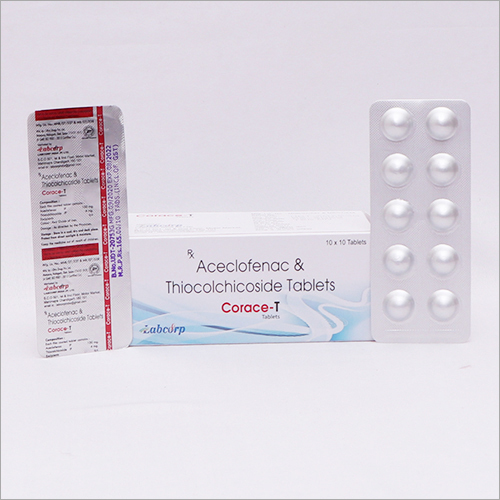 एसिक्लोफेनाक थिओकोलचिकोसाइड टैबलेट