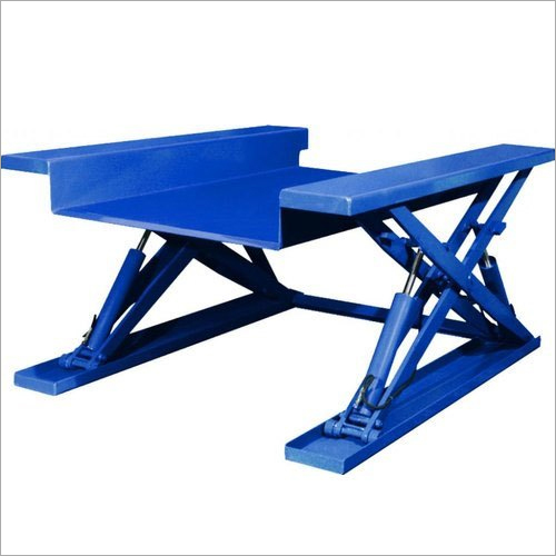 Zero Height Scissor Lift - Material: Stainless Steel