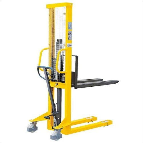 टिकाऊ मैनुअल पैलेट स्टेकर