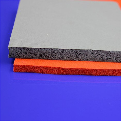 Silicone Sponge Strips - Color: Red