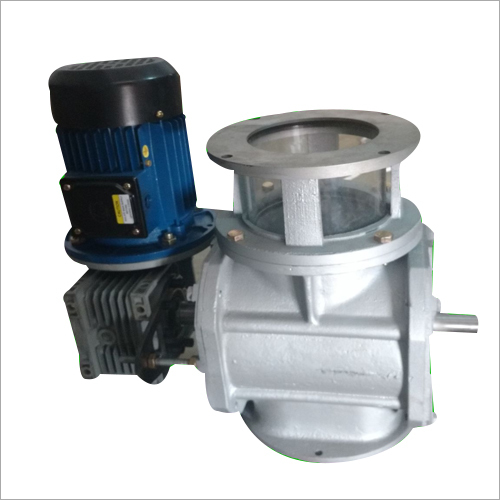 गियर मोटर चरण के साथ औद्योगिक एयरलॉक: एकल चरण