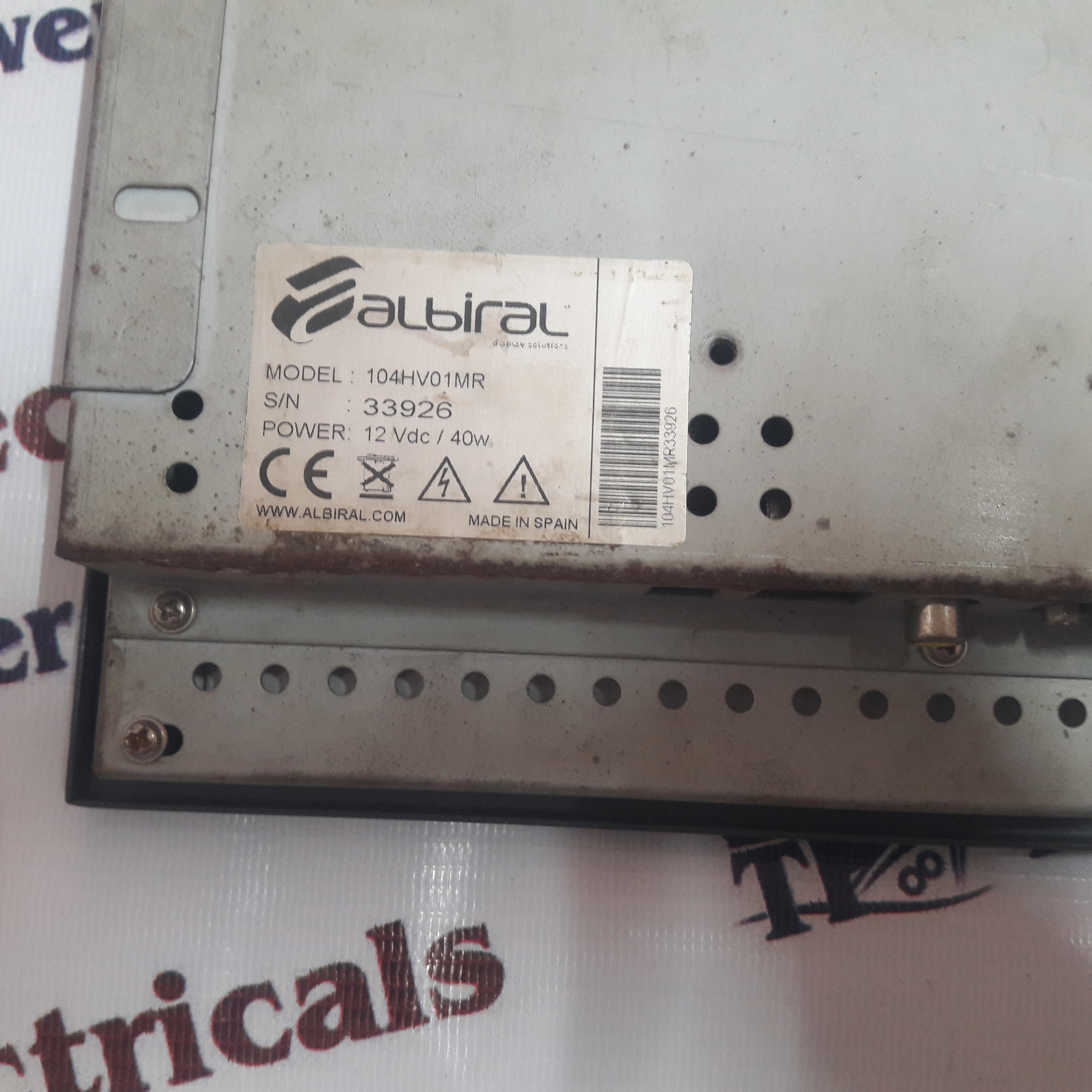 Albirl 104hv01mr - Application: Industrial