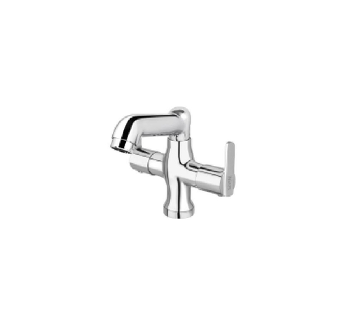 Cleaner hole basin mixer regular spout