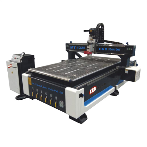 CNC Router with Vacuum Bed Machine - Cuts Wood, Metal, Glass - 1300x2500x200mm Working Area, 18,000 RPM Spindle Speed, Automatic Functionality