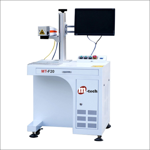 MT-F20 Fiber Laser Metal Marking Machine - 20W Laser Power, 110x110mm Carving Range | High Precision Engraving, User-Friendly Control System, Automatic Operation