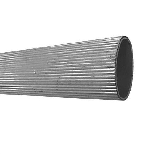 Aluminium Fluted Pipes - Round Shape, Size 9 to 100 mm, Thickness 5-10 mm, Non-Anodized Finish | Custom Length, Durable Aluminium Material