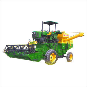 Tractor Mounted Combine Harvester