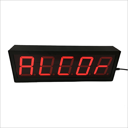 Temperature And Humidity Display - Color: Black