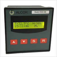 मोडबस और ब्लूटूथ के साथ काला तापमान और आर्द्रता निगरानी प्रणाली