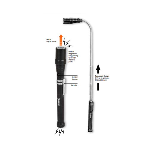 टेलीस्कोपिक मैग्नेटिक पिक अप लाइट